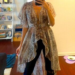 Very unique romantic top